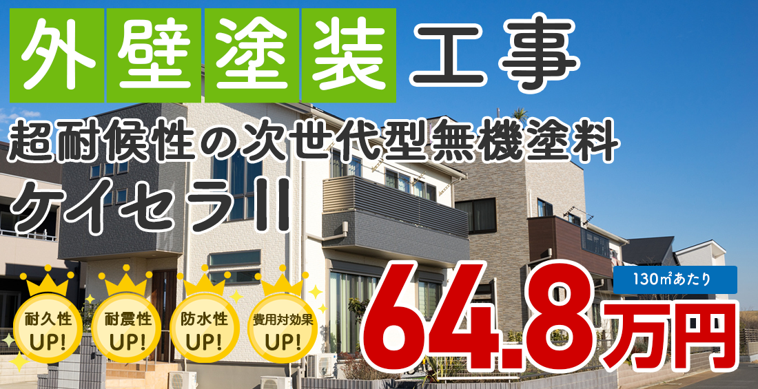 無機塗料プラン ケイセラⅡ