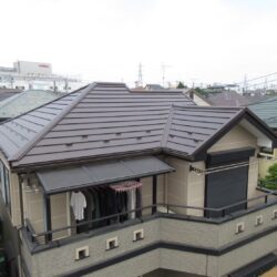 埼玉県入間市Y様邸　屋根・外壁塗装　天窓交換　棟板金交換