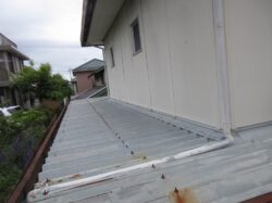 屋根塗装工事　施工前