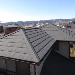 埼玉県入間市　K様邸　外壁屋根塗装 日本ペイント パーフェクトトップ　サイディング張り替え工事