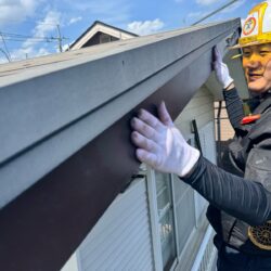 埼玉県狭山市M様邸着工しました！　破風板金　破風塗装